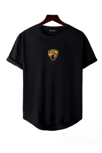 Leopar Baskılı Original Ünisex Yazlık T-shirt - 9