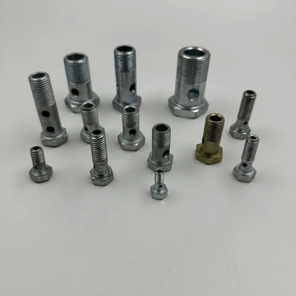 Delikli Mazot Civatası Kısa M6x1 - Resim 5