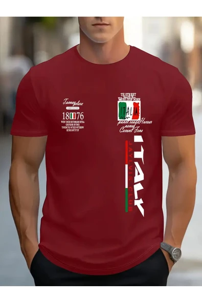 İtaly özel tasarım Unisex Tshirt ürün görseli