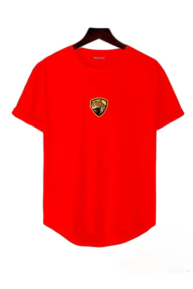 Leopar Baskılı Original Ünisex Yazlık T-shirt - 8