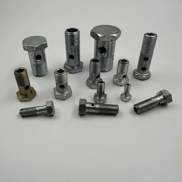 Delikli Mazot Civatası Uzun M6x1 - Resim 2