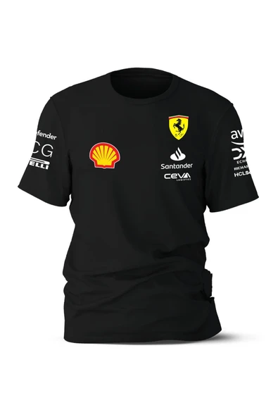 Scuderia F1 takım Unisex T-shirt ürün görseli