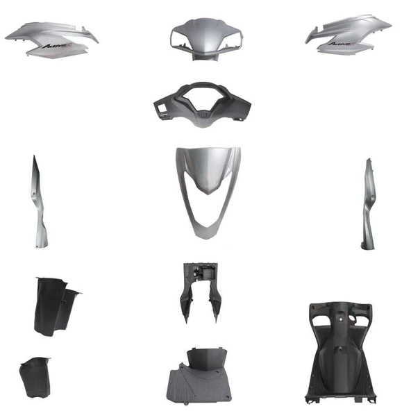 Honda Activa S 125 Grenaj Seti Gri - 1
