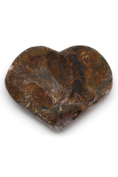 Ametist Doğal Taş Kalp - 2