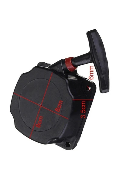 Motorlu Tırpan Starter Kapak Telli Tip - Resim 3