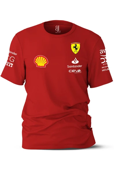 Scuderia F1 takım Unisex T-shirt ürün görseli