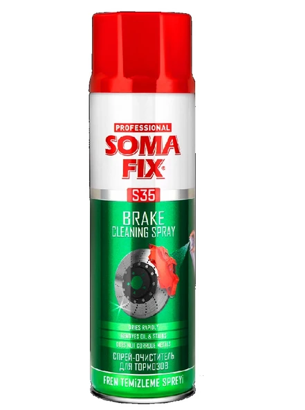 SOMAFIX S35 FREN BALATA TEMİZLEME SPREYİ 500 ML ürün görseli 1