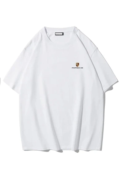 911 GT3 RS Baskılı özel tasarım Unisex Tshirt - Resim 2