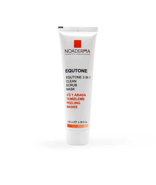NOADERMA Equtone 3'ü 1 arada Temizleme - Peeling - Maske 100 ml - 2