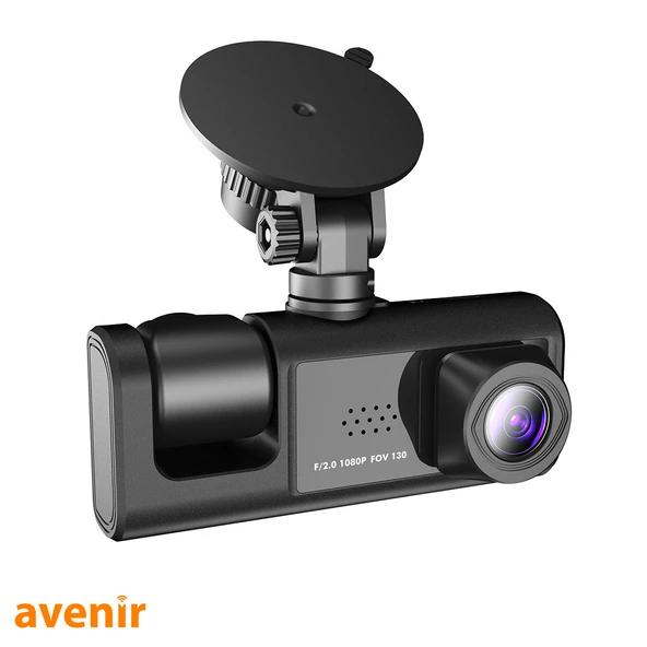 AVENİR AV-C233 3 Kameralı 2MP Full Hd LCD Ekranlı Geniş Ekranlı Araç Kamerası - 4