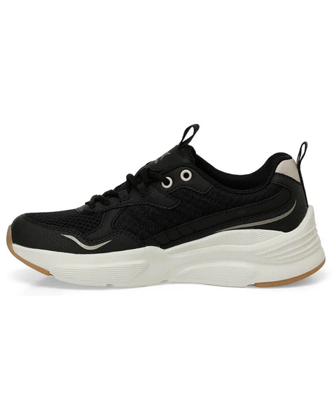 Kinetix Prestige Tx W 5Fx Kadın Siyah-Altın-Beyaz Sneaker Ayakkabı - 3