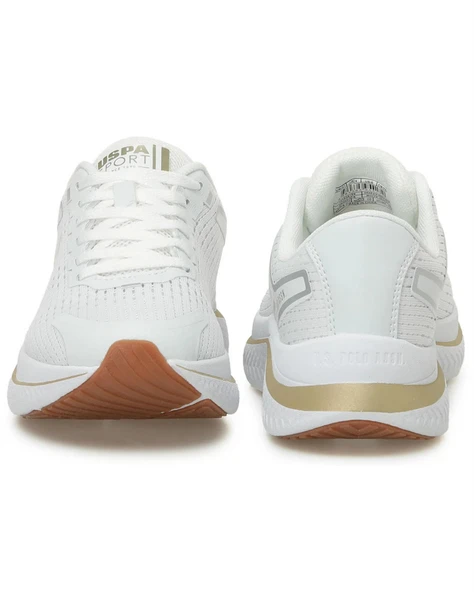 U.s. Polo Assn. Genesis Wmn 5Fx Kadın Beyaz-Altın Günlük Spor Ayakkabı - 5