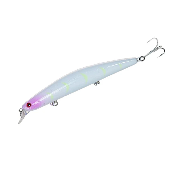Fujin Z-Bass Minnow 125F 21gr Maket Balık  235 Green Cheeks - Resim 8