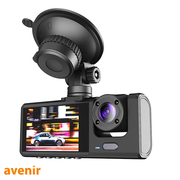 AVENİR AV-C233 3 Kameralı 2MP Full Hd LCD Ekranlı Geniş Ekranlı Araç Kamerası - 2