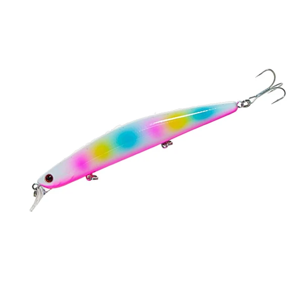 Fujin Z-Bass Minnow 125F 21gr Maket Balık  235 Green Cheeks - Resim 2