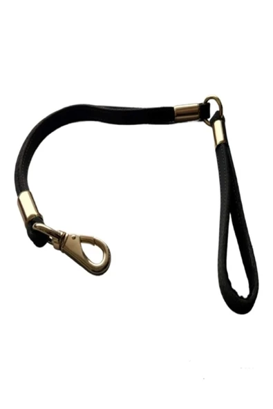 Yumuşak Hakiki Deri Birinci Sınıf Klasik Köpek Gezdirme Kayışı Deri Köpek Gezdirme Tasması 72 Cm