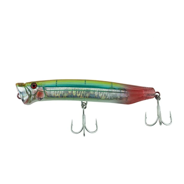 Fujin Salt Popper 12cm 30gr Su Üstü Popper  234 UV Rainbow Lemon - Resim 4