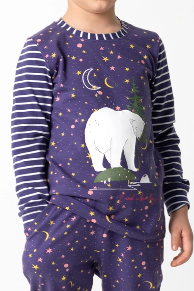 DoReMi Kız Çocuk Pijama Takımı - 3