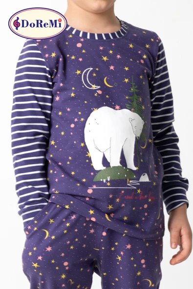 DoReMi Kız Çocuk Pijama Takımı - 10