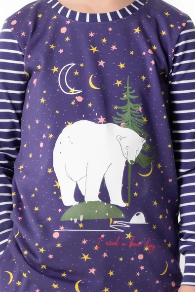 DoReMi Kız Çocuk Pijama Takımı - 4