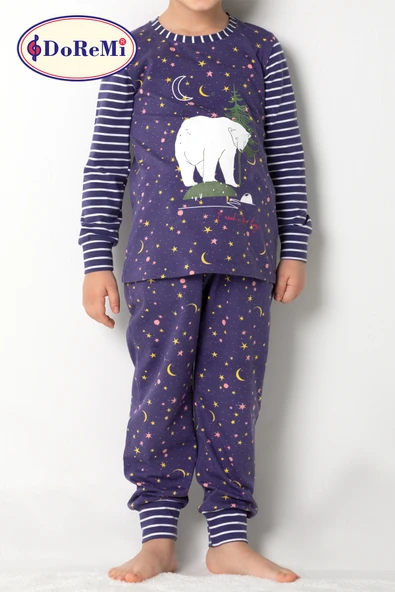 DoReMi Kız Çocuk Pijama Takımı - 11