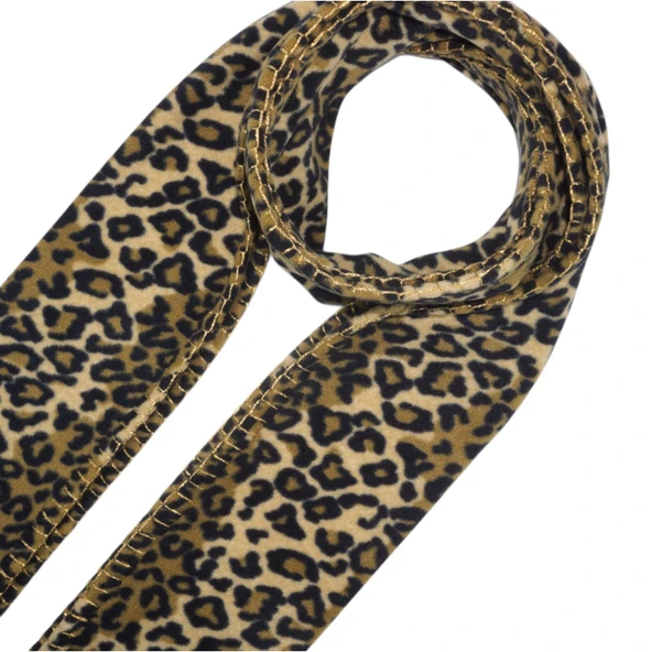 Artoholic leopar polar nakışlı atkı - 2