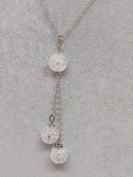 Necef Taşı Zincirli Kolye (8916) - Resim 5