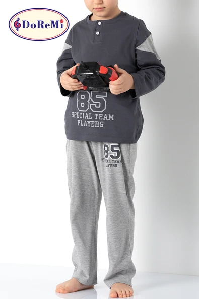DoReMi Erkek Çocuk Pijama Takımı - Resim 7