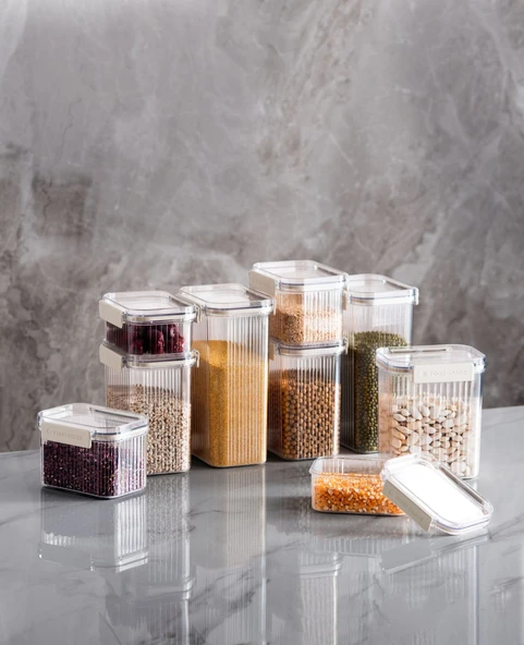 Pinmoo Food Grade 9 Parça Saklama Seti