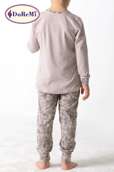 DoReMi Pink Lover Kız Çocuk Pijama Takımı - 10