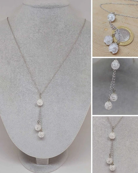 Necef Taşı Zincirli Kolye (8916) ürün görseli