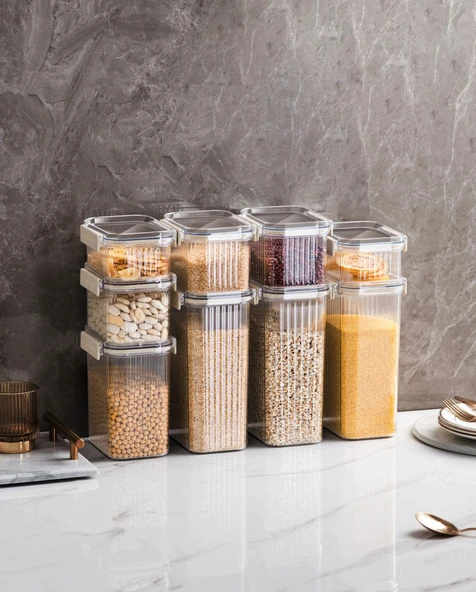 Pinmoo Food Grade 9 Parça Saklama Seti - 2