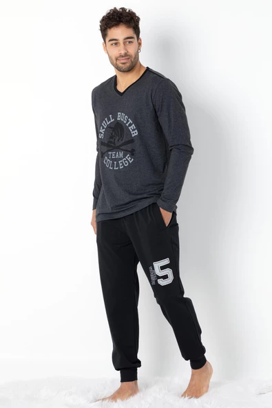 DoReMi Erkek Homewear Pijama Takımı - 4