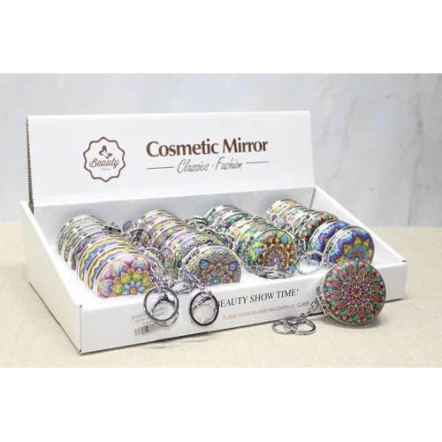 Taşlı El Aynası Anahtarlık Model 6 ürün görseli