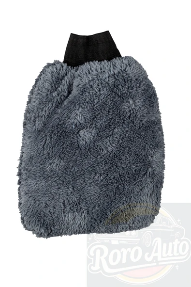 Roro Auto Alpler Mikrofiber Yıkama & Kurulama Seti Yıkama Eldiveni Cam Bezi Kurulama Havlusu - 6