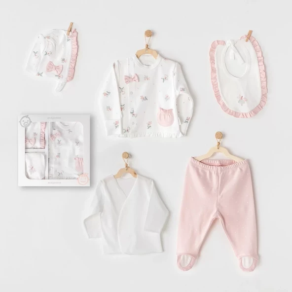 Fairy 5 Parça Hastane Çıkışı Pink