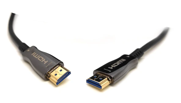 Beek HDMI 2.0 Aktif Fiber Optik Kablo, 4K@60HZ, 100 metre Beek HDMI 2.0 Gold Optical Cable, 4K@60HZ, 100 meters