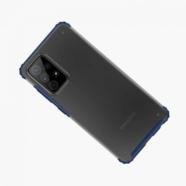 Ceponya Samsung Galaxy A72 Kılıf Kamera Çıkıntılı Airbag Tasarım Sert Silikon - 7