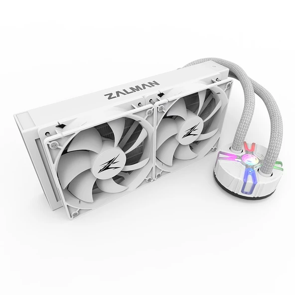 ZALMAN 240mm RESERATOR5-Z24-WH ARGB Sıvı Soğutmalı AM5-1700p İşlemci Fanı Beyaz ürün görseli