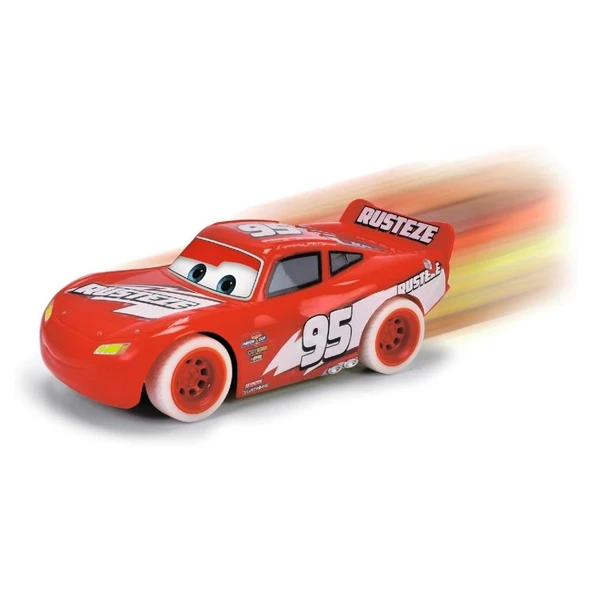 Jada 1:24 Rc Turbo Racers Cars 3 Lightning McQueen Glow 2.4 Ghz Usb Şarjlı 17 Cm - 3