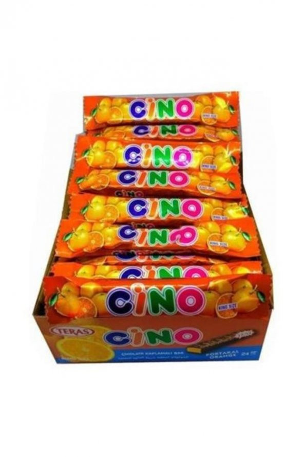 Cino King Size Portakallı 15 gr - 60 Ad çikolata