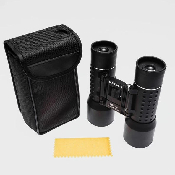 Nikula 20X40 Kauçuk Kaplamalı Kuş Izleme Avcılık Piknik Için TdrTR