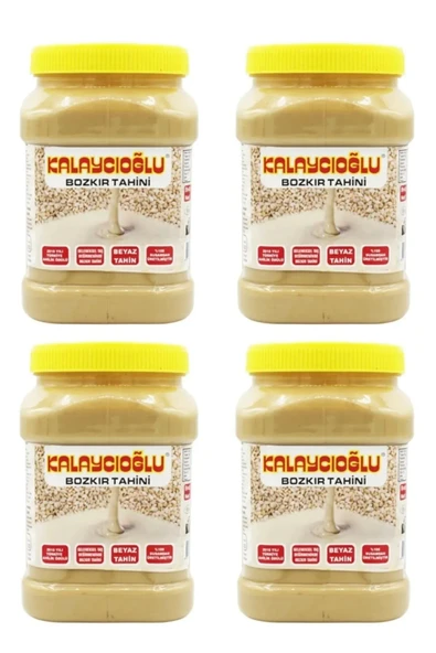 Bozkır Tahin Merkezi Bozkır Beyaz Tahini 935 gr - 4 adet (taş değirmen&doğal)