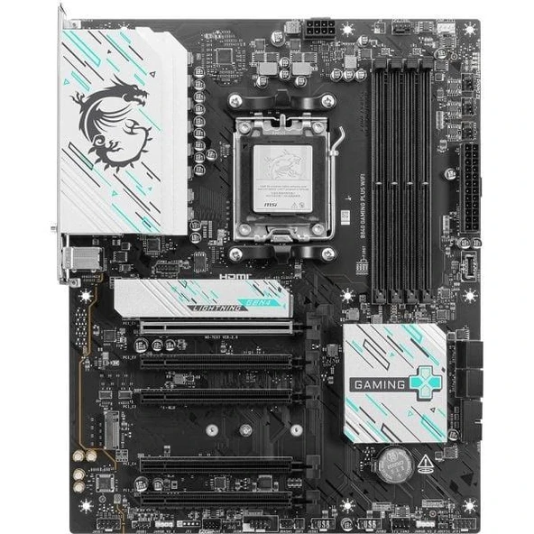 MSI B840 GAMING PLUS WIFI7 DDR5 HDMI USBC PCIE 4.0 AM5 ATX - 2