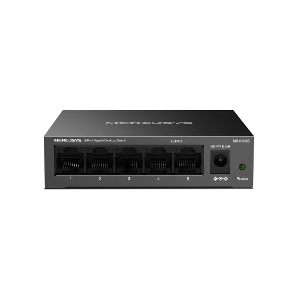MERCUSYS 5port MS105GS GIGABIT YÖNETİLEMEZ SWITCH ürün görseli