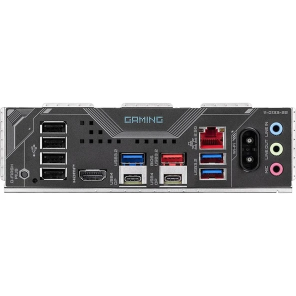 GIGABYTE X870 GAMING WIFI-6 DDR5 HDMI DP PCIe 16X v5.0 AM5 ATX - Resim 4