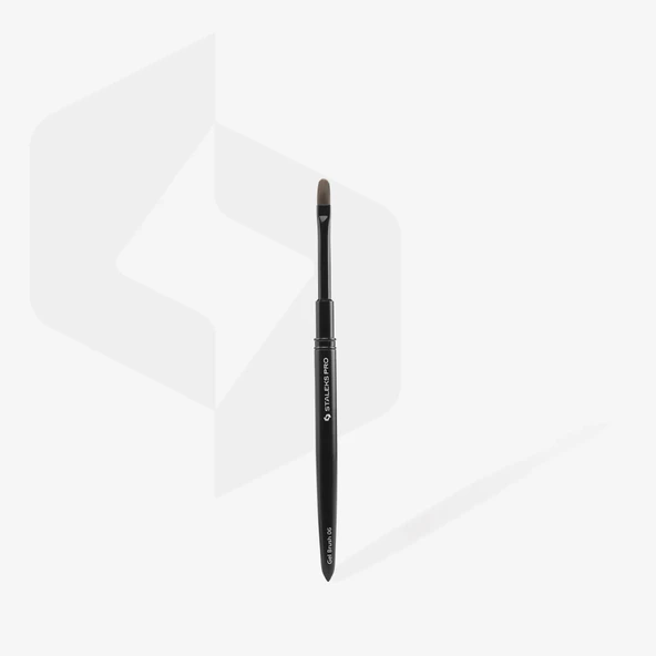 Staleks Sentetik Protez Tırnak Jel Fırçası No:6 11mm NBE-06 - Resim 2