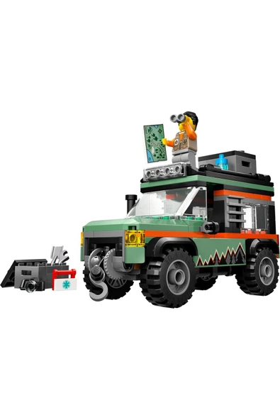 LEGO ® City 4x4 Arazi Dağ Arabası 60447 - 6 Yaş ve Üzeri Çocuklar için Oyuncak Yapım Seti (221 Parça) - 9