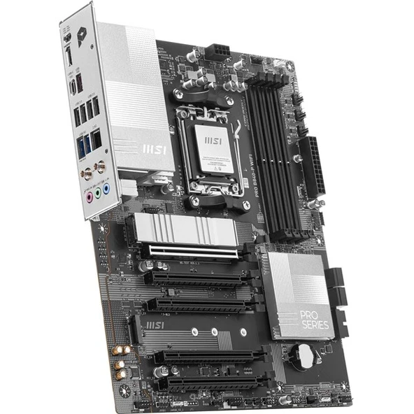 MSI PRO B840-P WIFI7 DDR5 HDMI USBC PCIE 4.0 AM5 ATX - 5