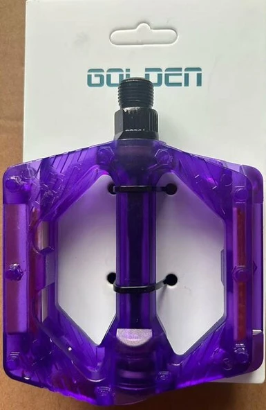 GOLDEN PEDAL PLASTİK HD-812 KAYMAZ ŞEFFAF MOR